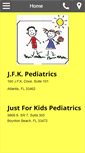Mobile Screenshot of jfkpediatrics.com
